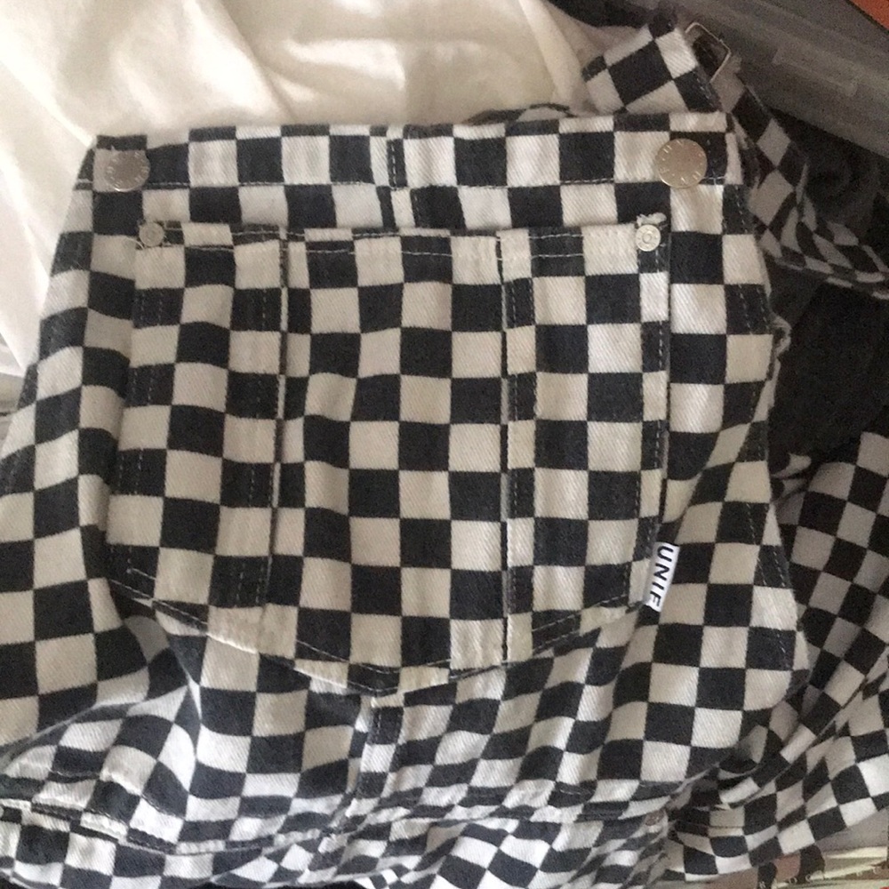 UNIF Checkered Overalls